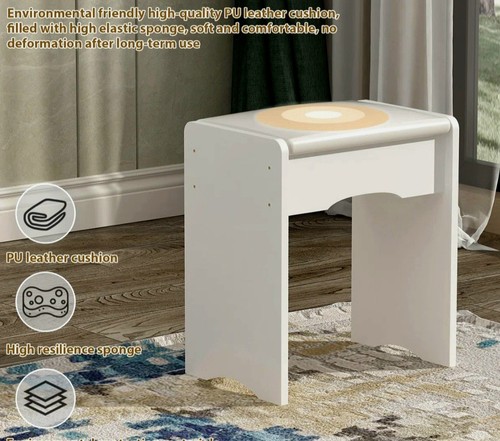 White dressing table vanity - white,