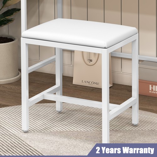 Padded dressing table stool - padded,