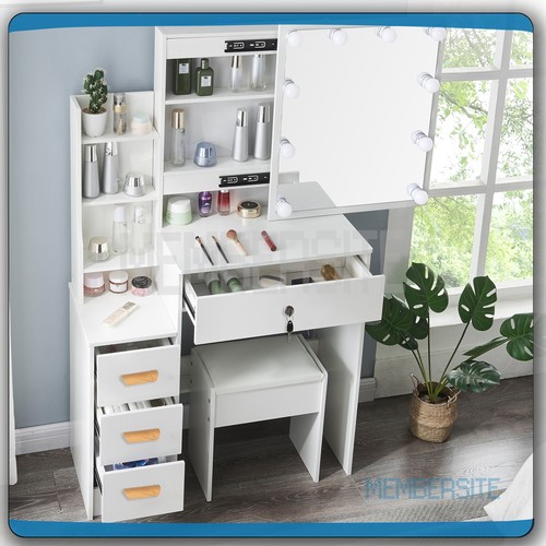 Dressing table with led - dressing,