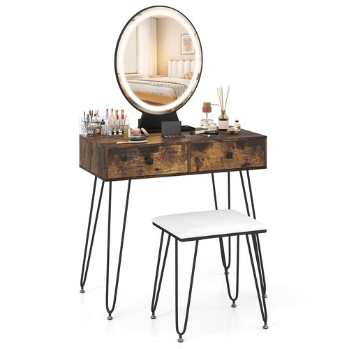 Costway vanity set makeup - costway,