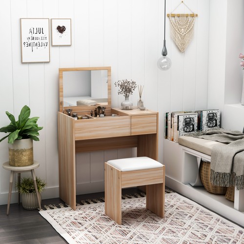 Dressing table with - dressing, flip-up