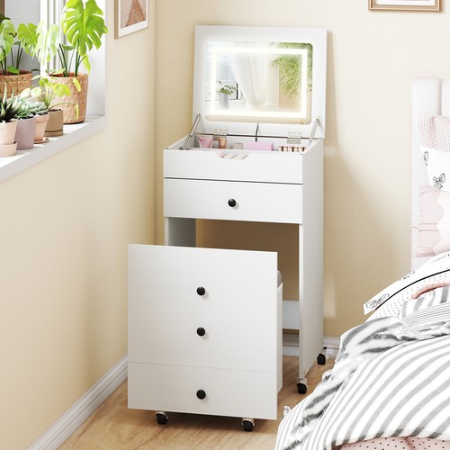 Makeup table for small - makeup, space