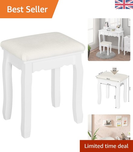 Luxury white dressing table - white,