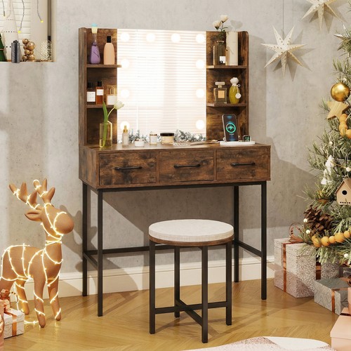 Lights makeup dressing table - dressing,