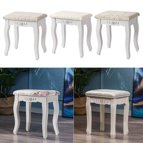 Damask dressing table - table, stool