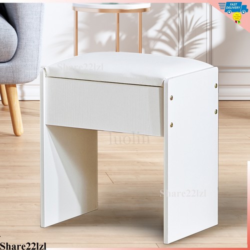 White modern dressing table - white,