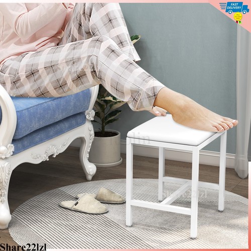 White dressing table stool - dressing,