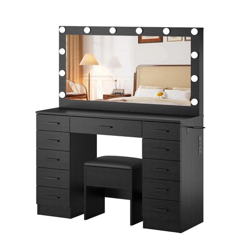 Makeup table set drawers - makeup,
